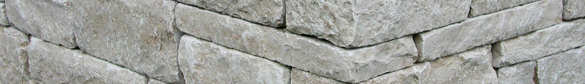 Natural stone heading